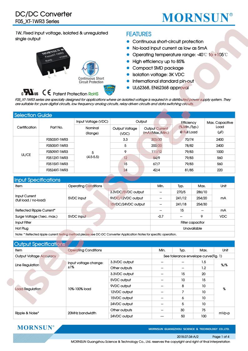 F0503XT-1WR3