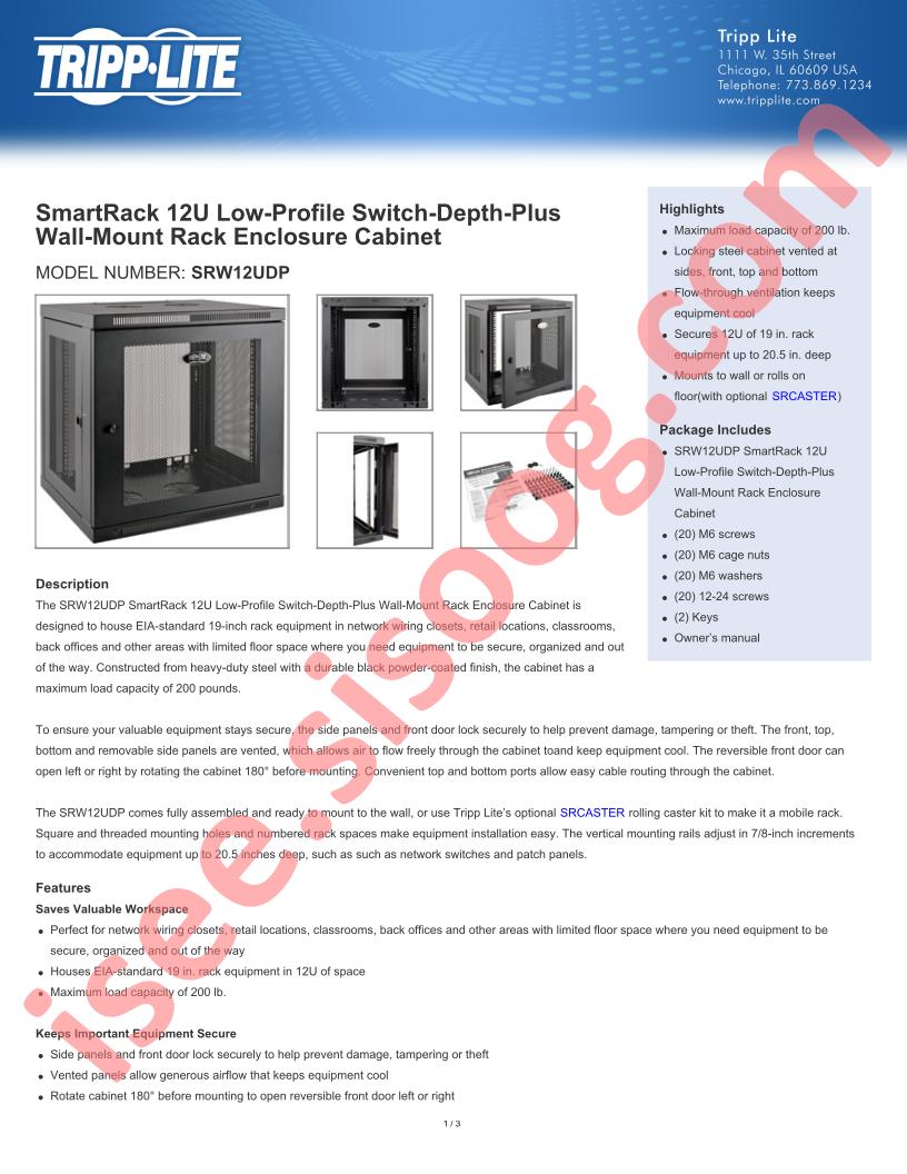 SRW12UDP