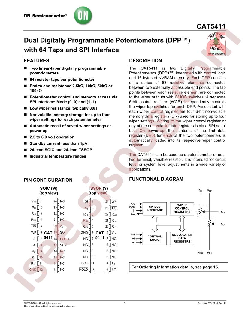CAT5411WI-25