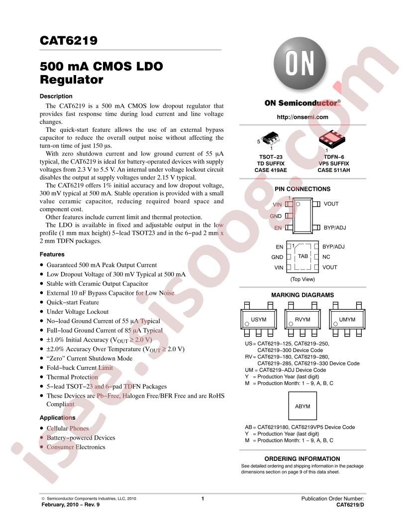 CAT6219-300TDGT3