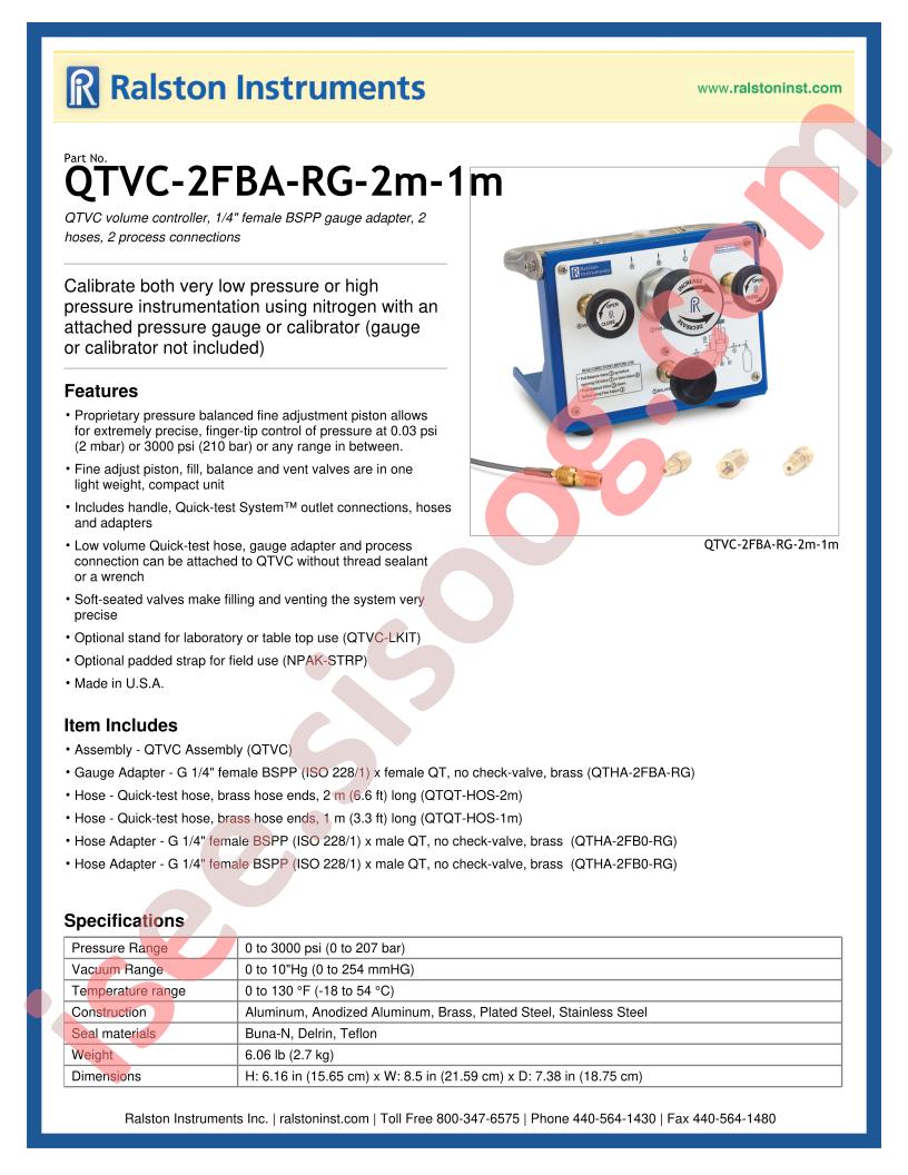 QTVC-2FBA-RG-2M-1M