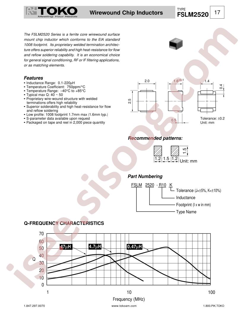 FSLM2520-5R6-K