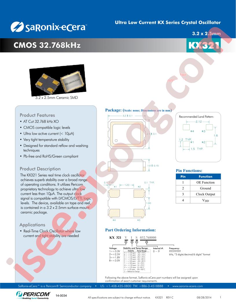KX3211B0032.768000
