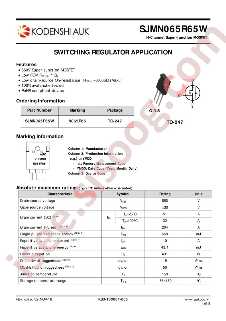 SJMN065R65W