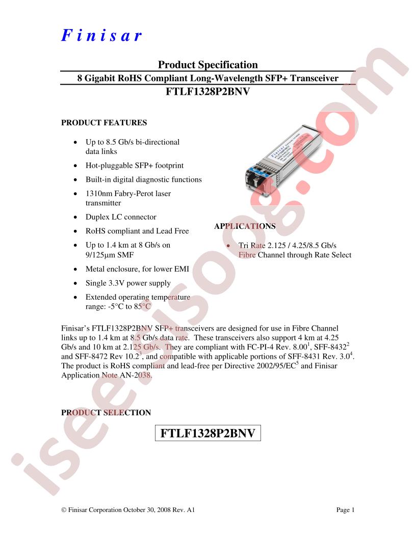 FTLF1328P2BNV