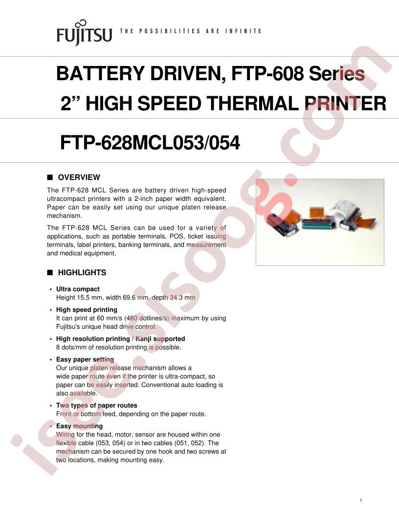 FTP-628MCL054