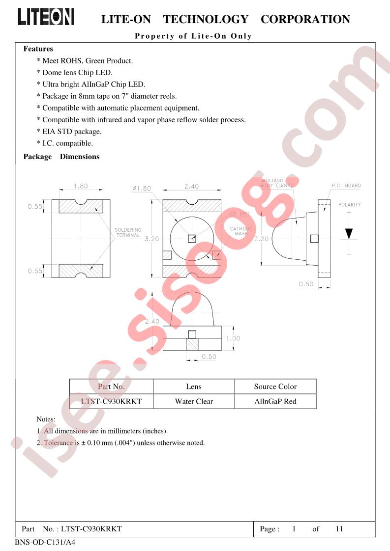 LTST-C930KRKT