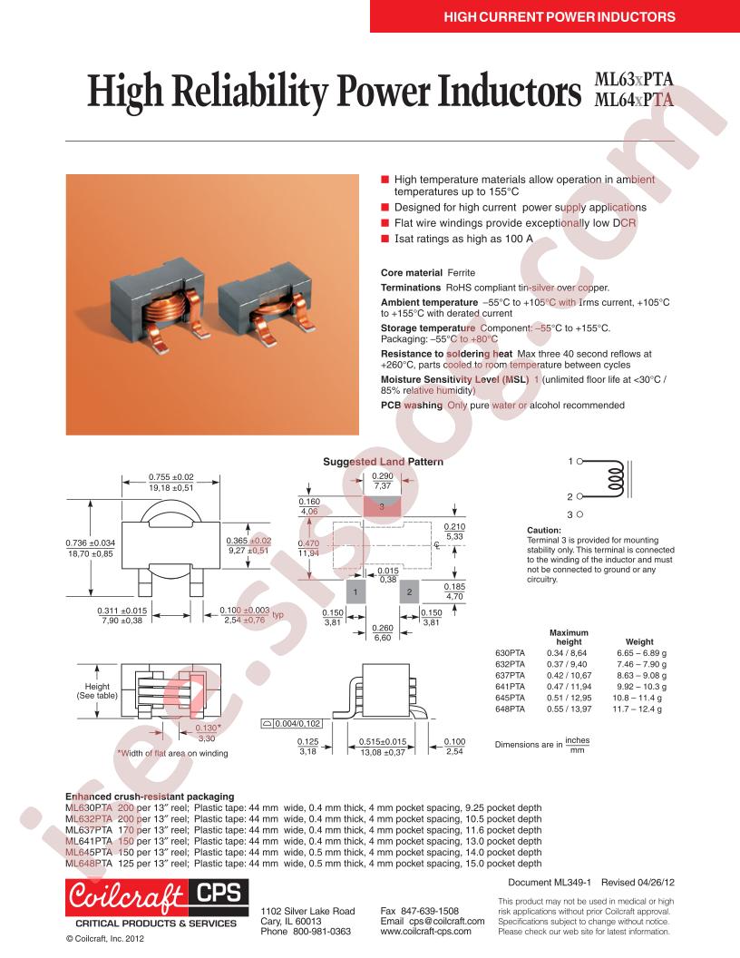 ML645PTA402MLZ