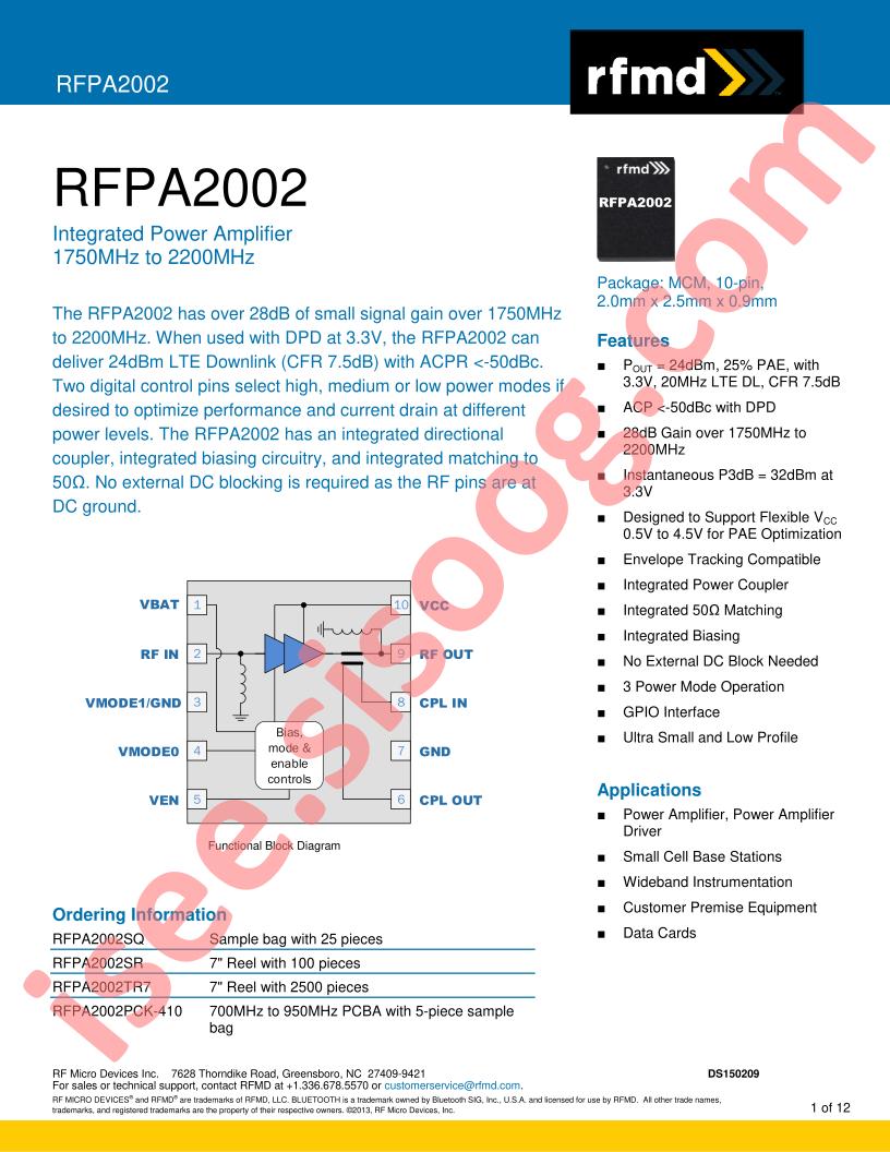 RFPA2002SQ