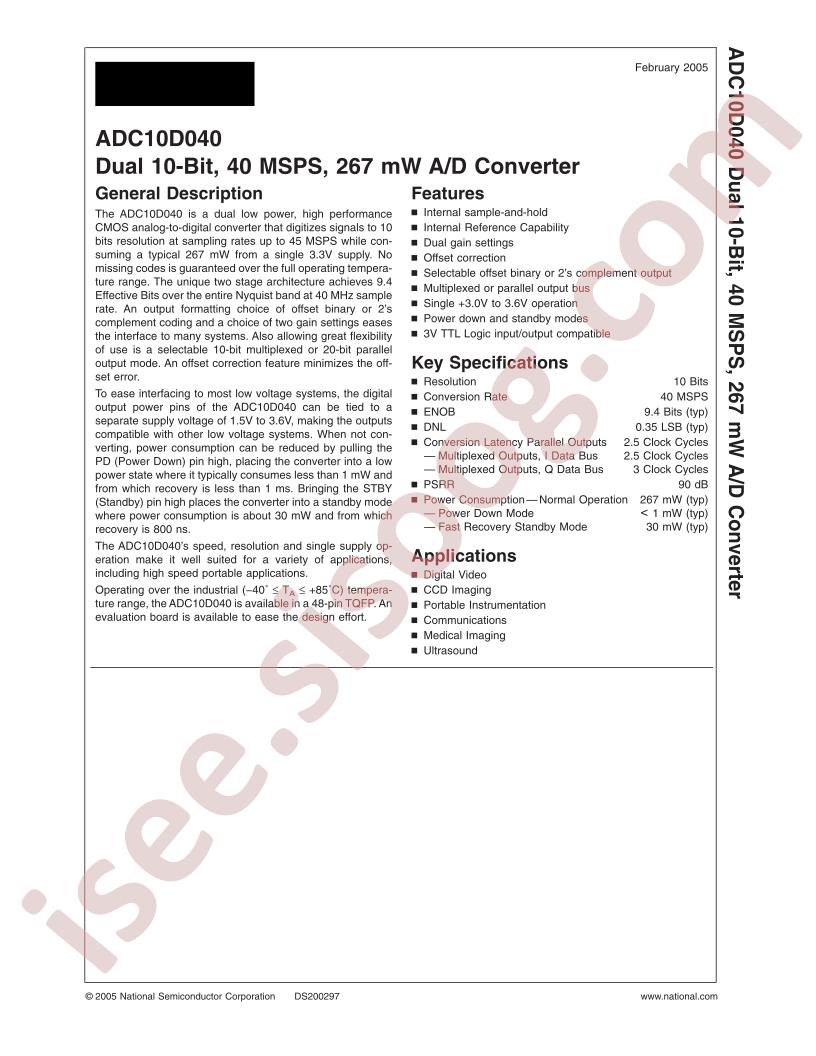 ADC10D040