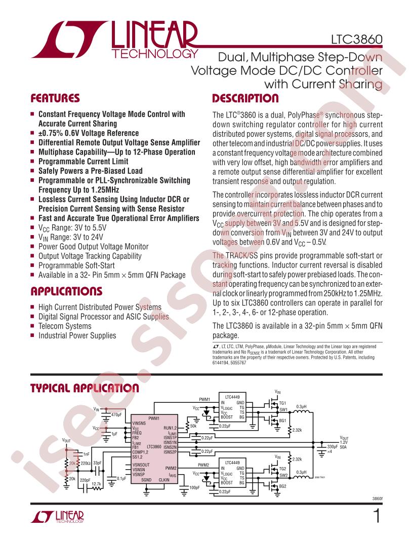LTC3860EUH