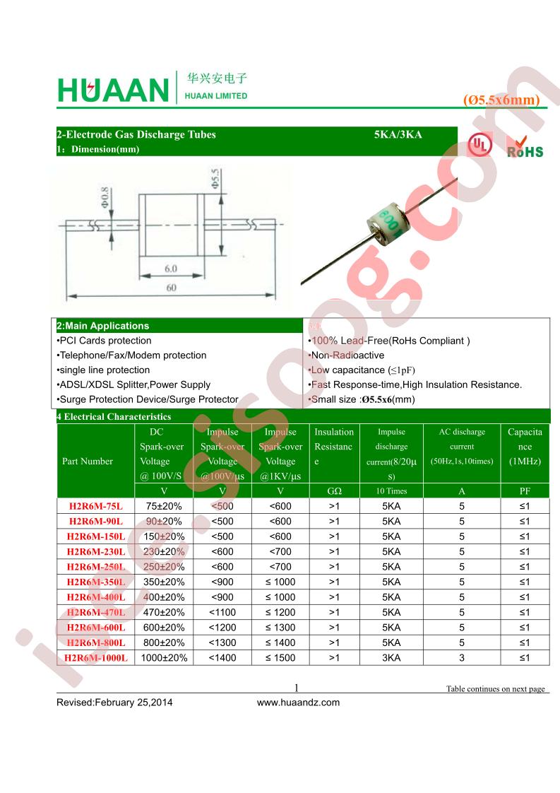 H2R6M-150L