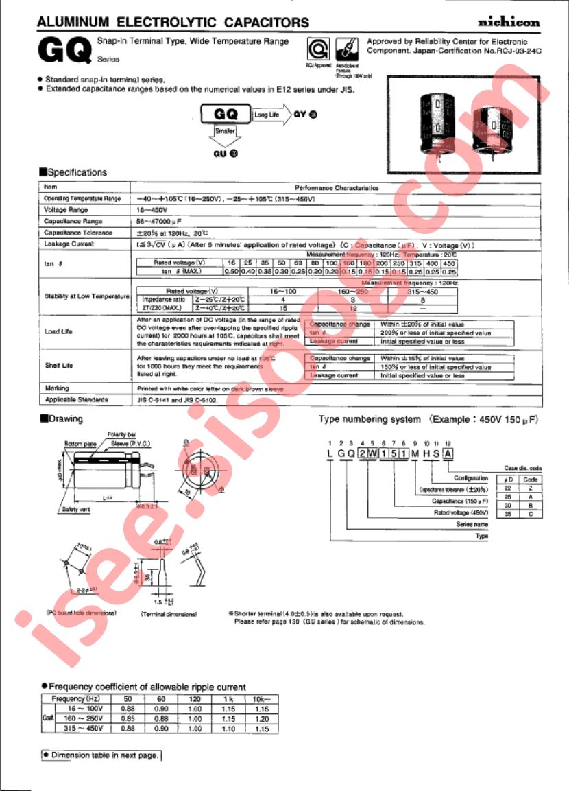 LGQ2W151