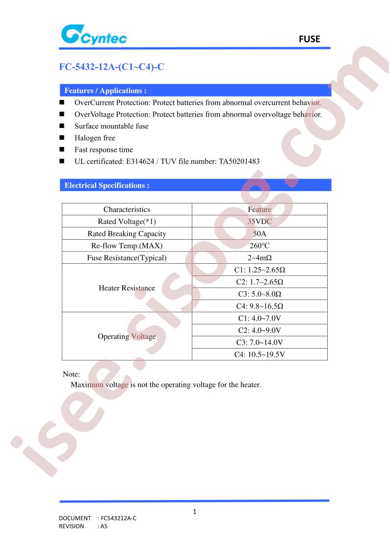 FC-5432-12A-C2-C