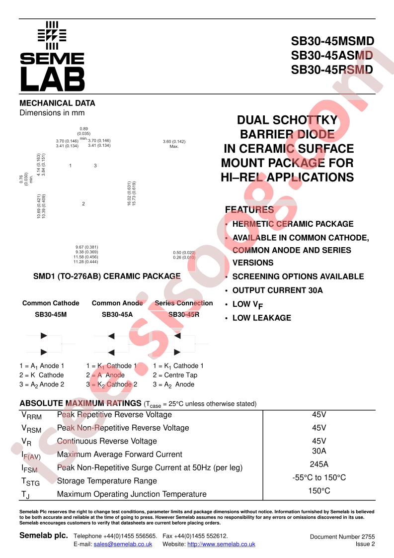 SB30-45RSMD