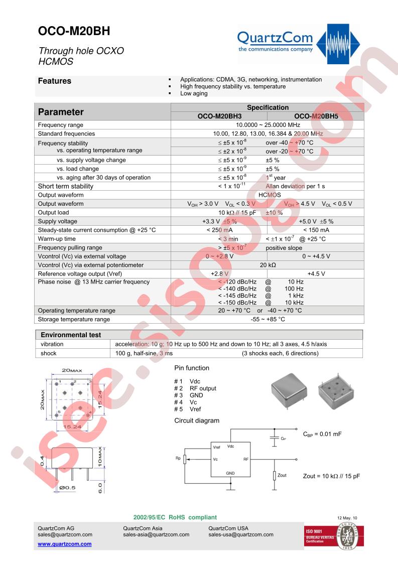 OCO-M20BH