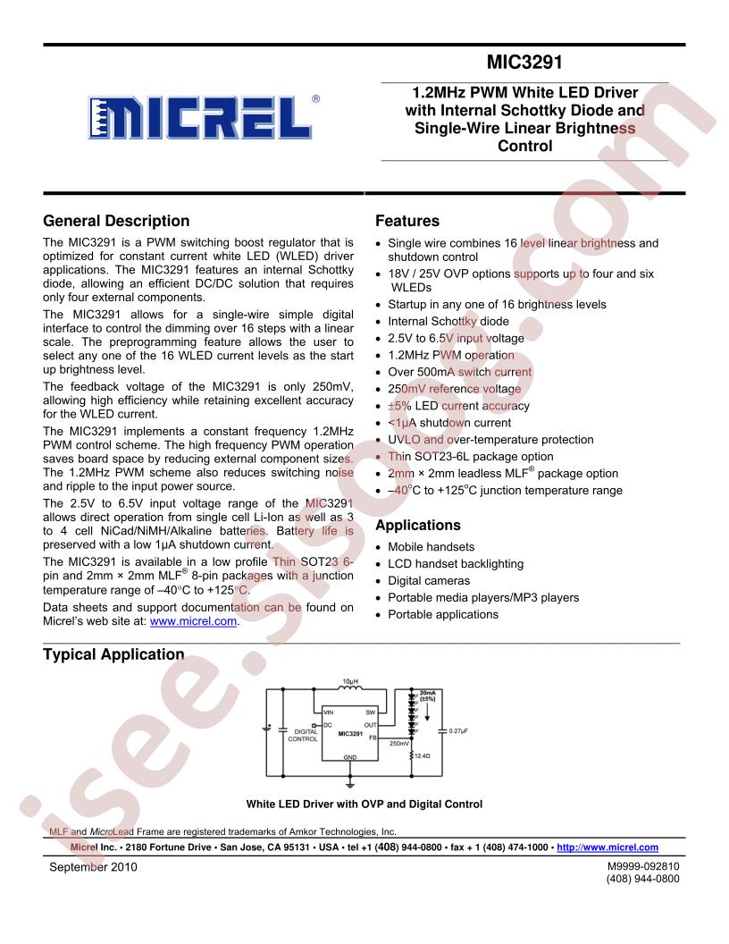 MIC3291