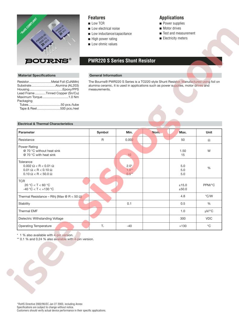 PWR220-4SAR0400CE