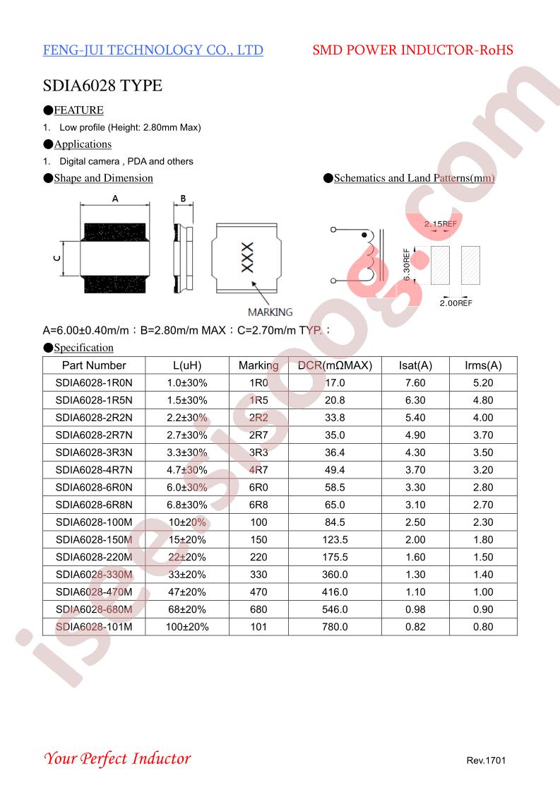 SDIA6028-100M