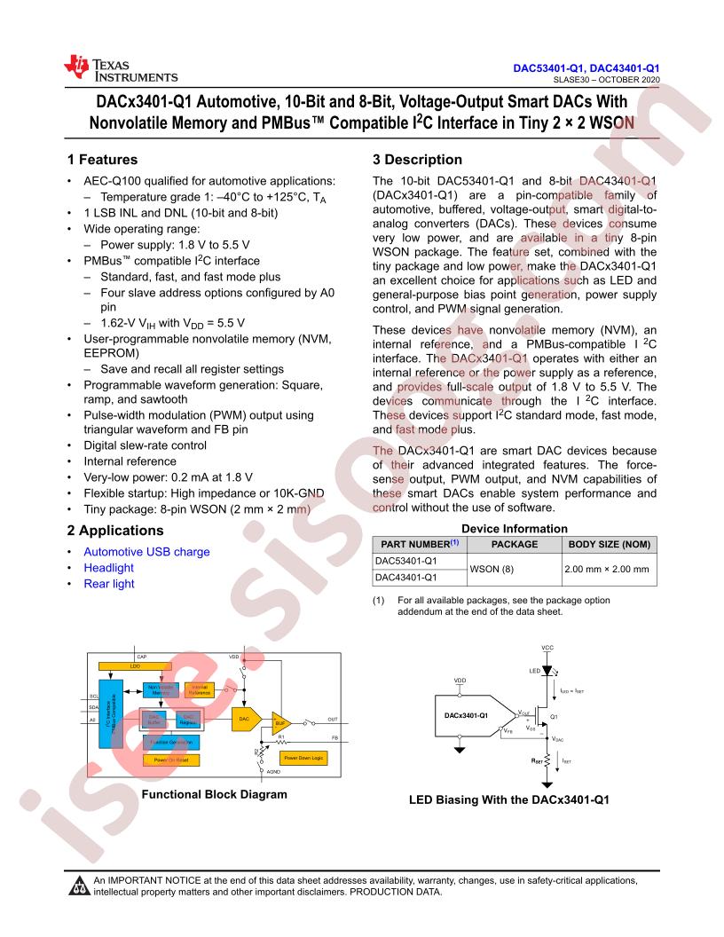 DAC53401-Q1