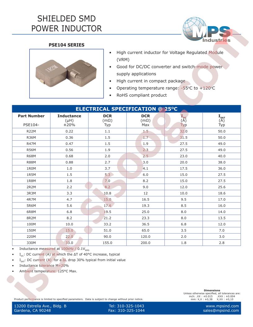 PSE104-R47M