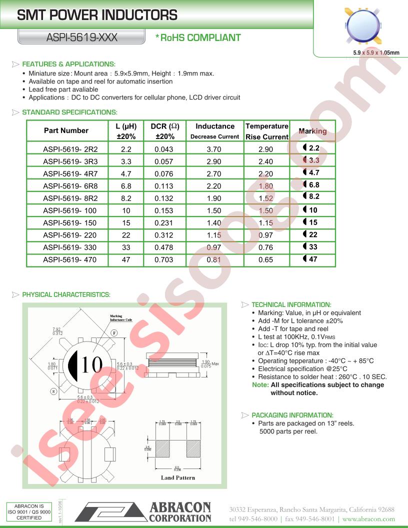 ASPI-5619-220