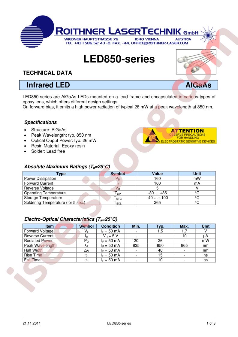 LED850