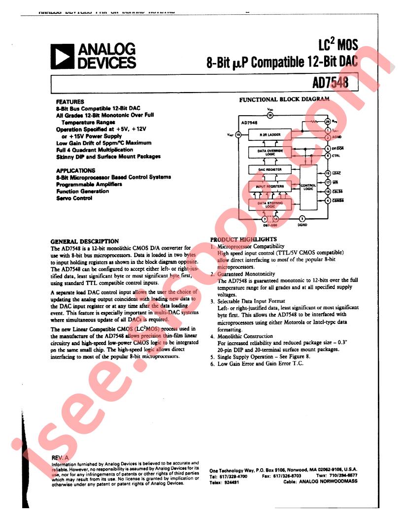 AD7548AQ