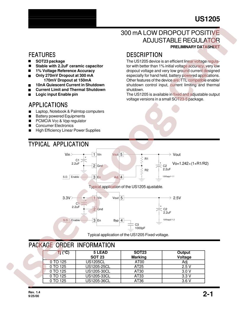 US1205-30CL