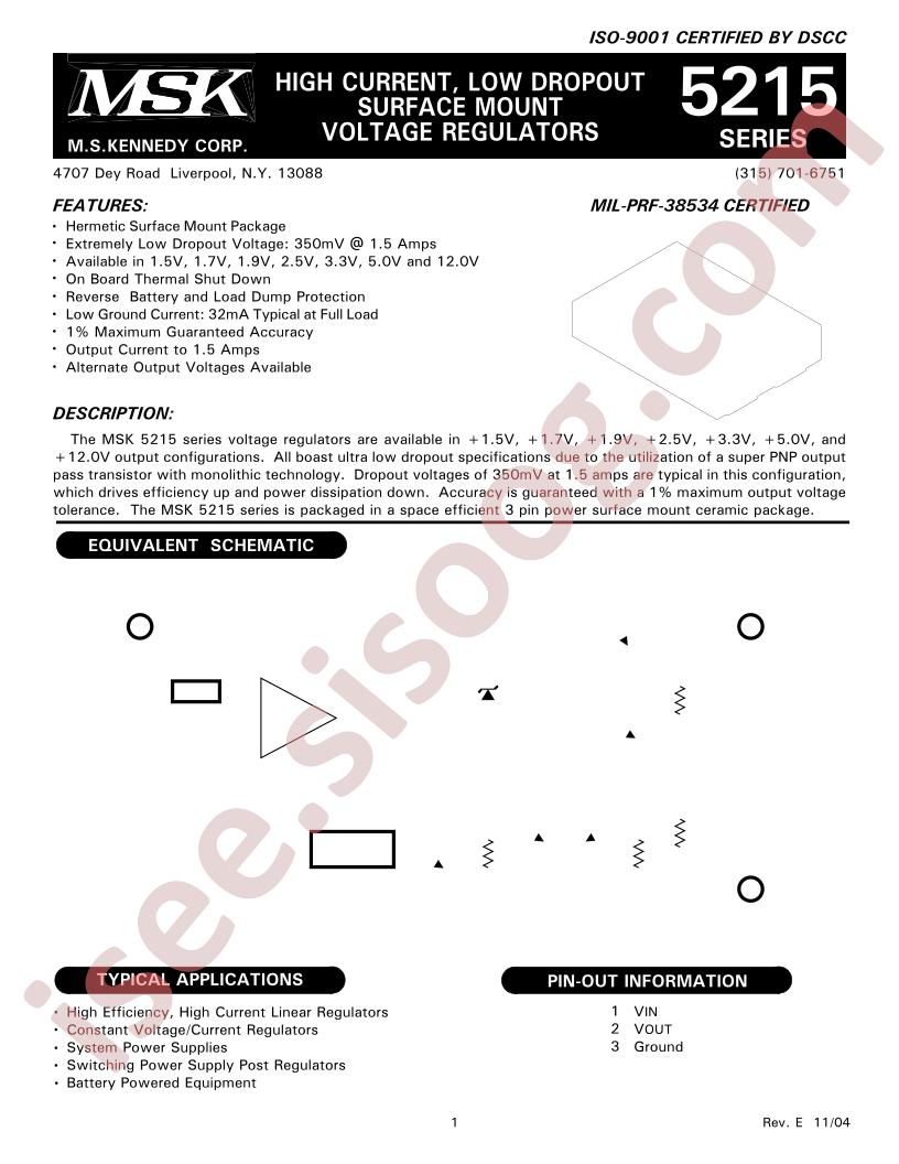 MSK5215-3.3