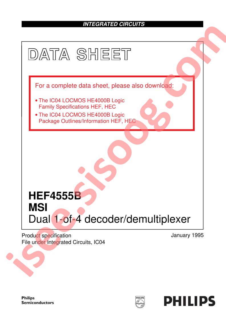 HEF4555BN