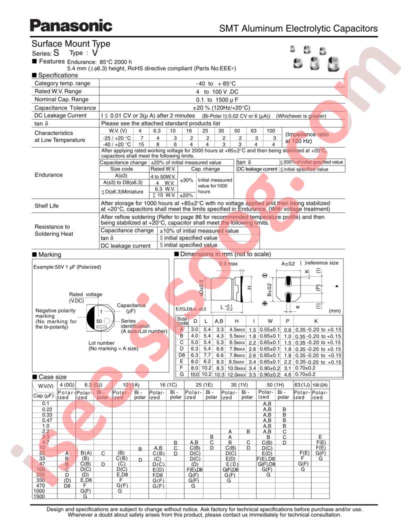 ECE-V1CA331P