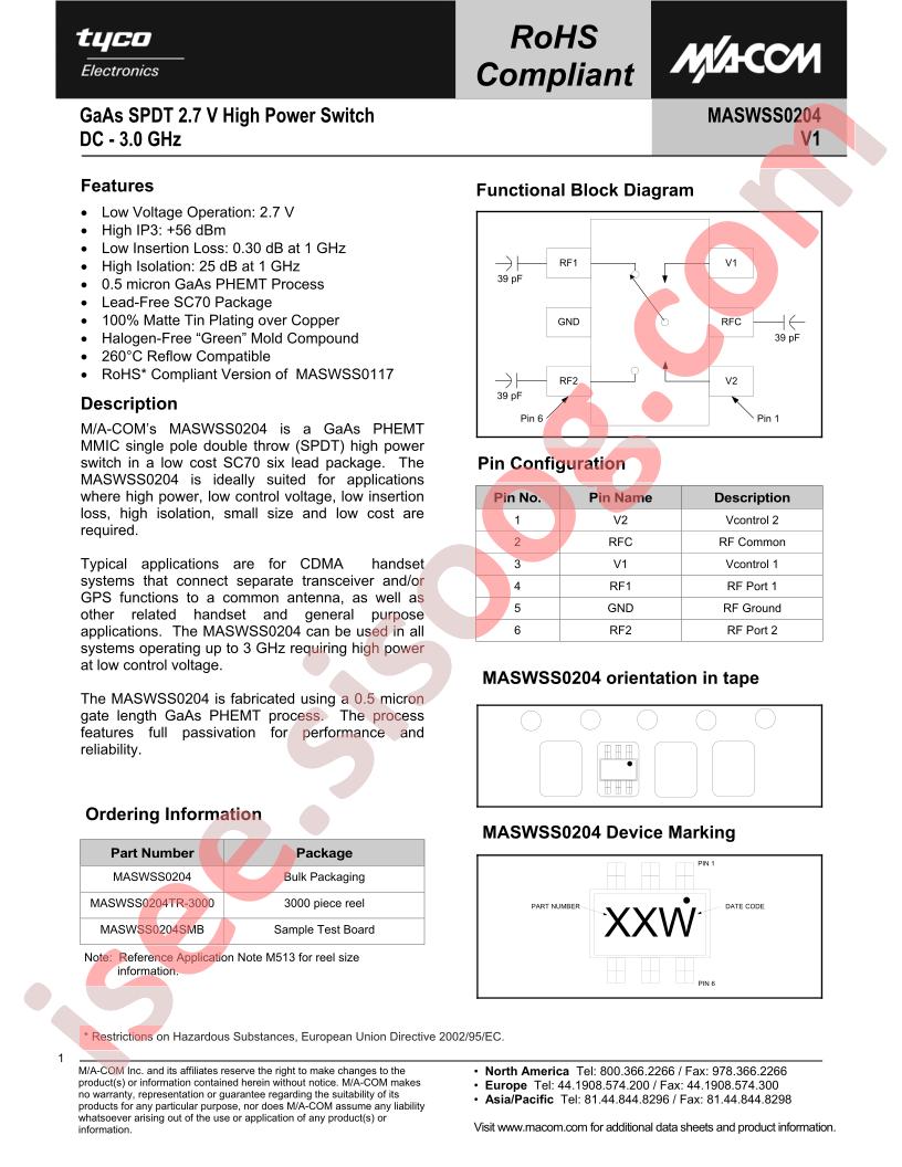 MASWSS0204SMB