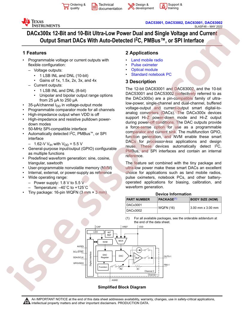 DAC53002RTER