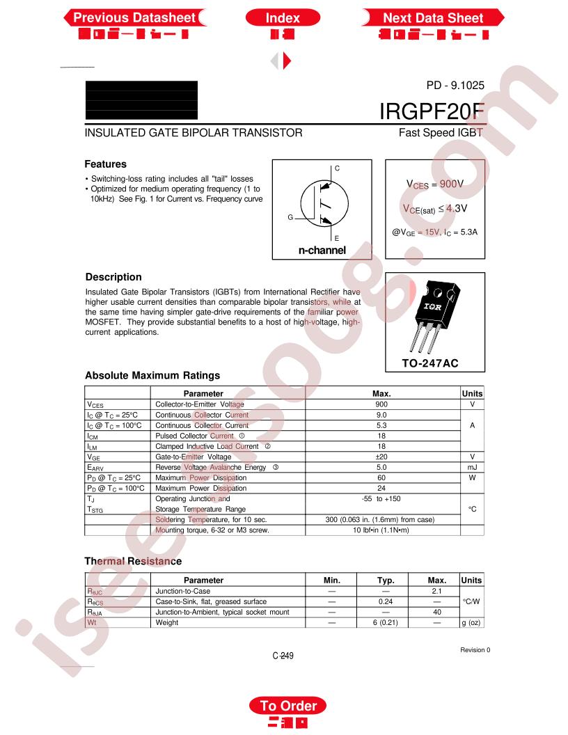 IRGPF20F