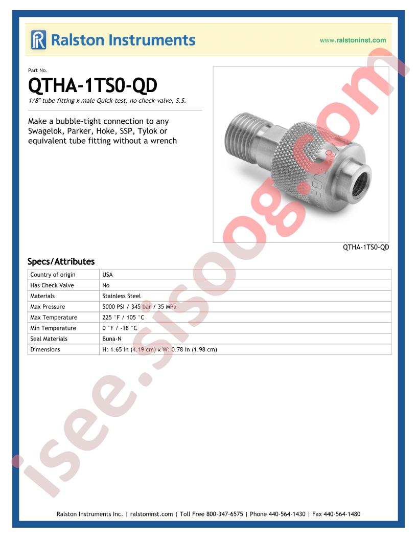 QTHA-1TS0-QD