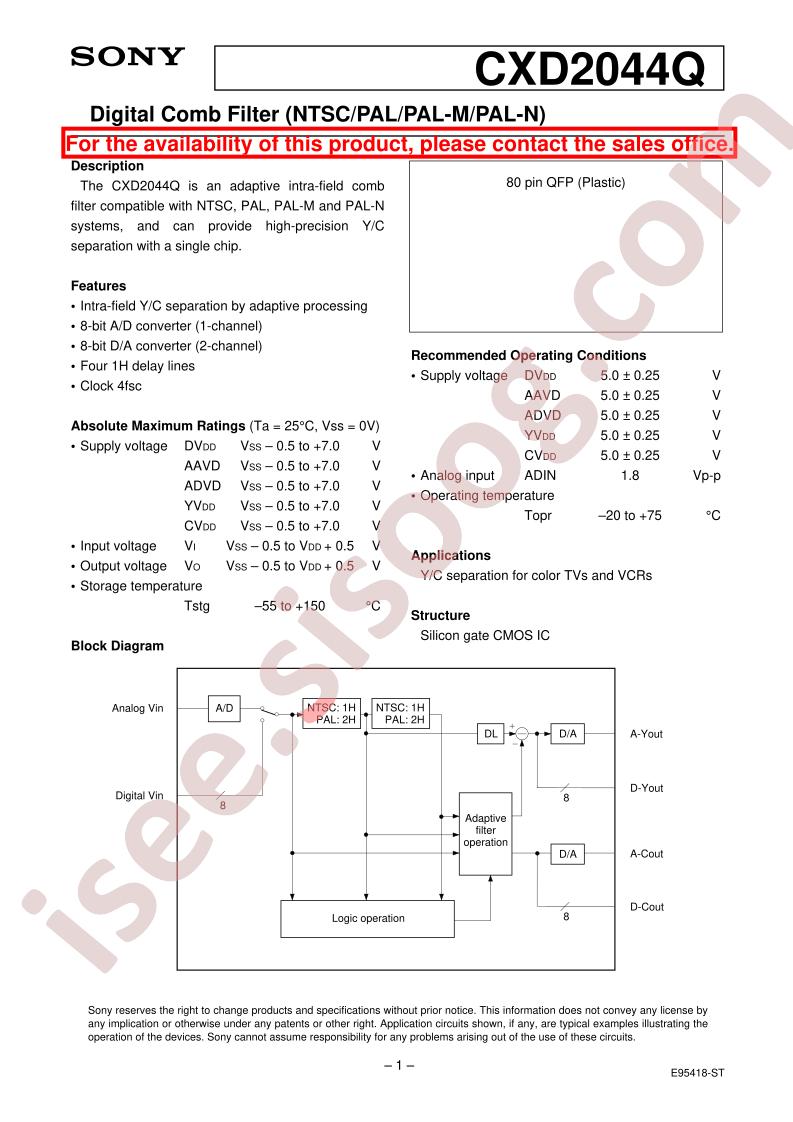 CXD2044Q