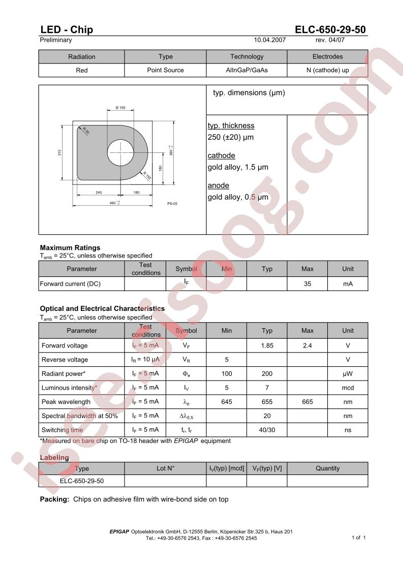 ELC-650-29-50