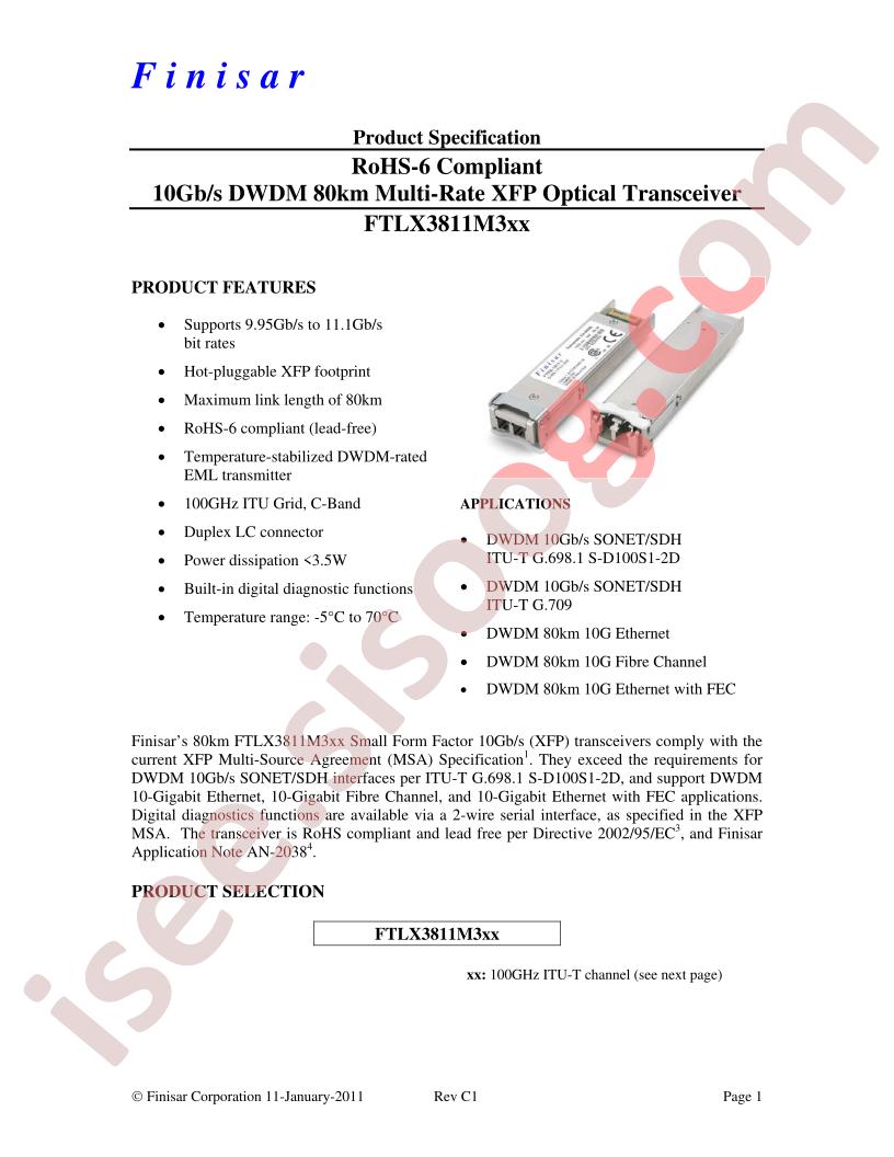 FTLX3811F3