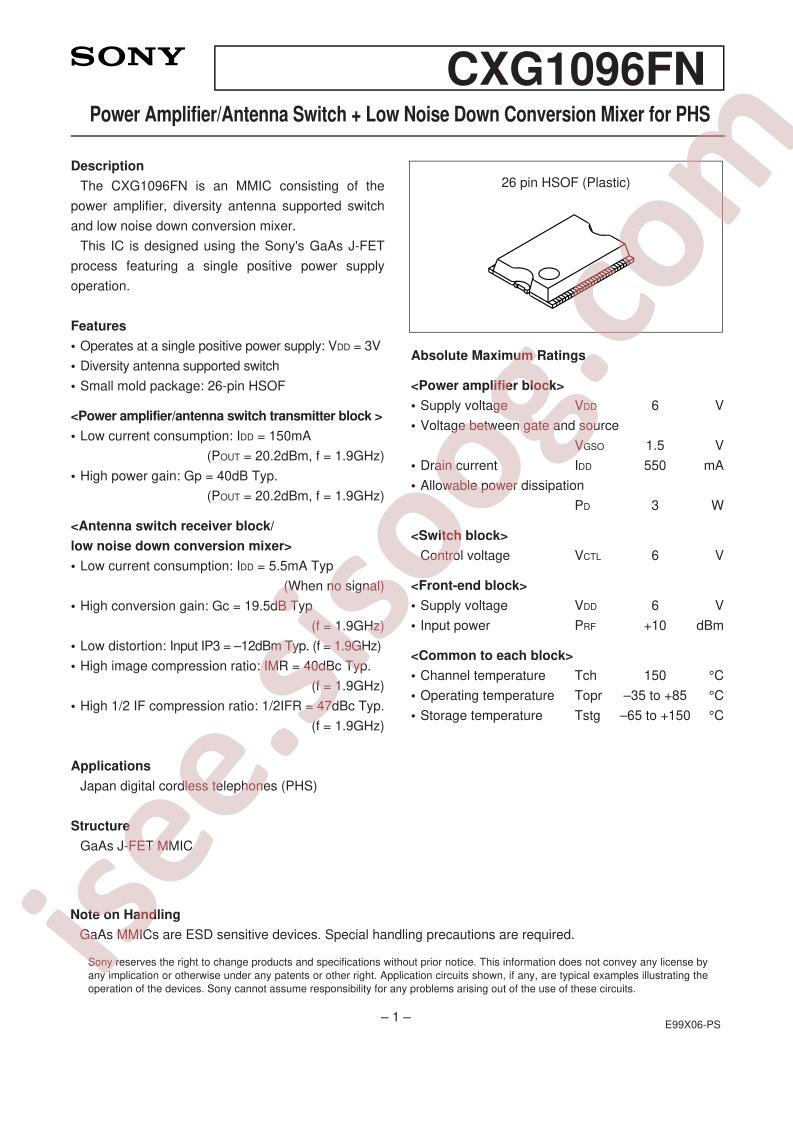CXG1096FN