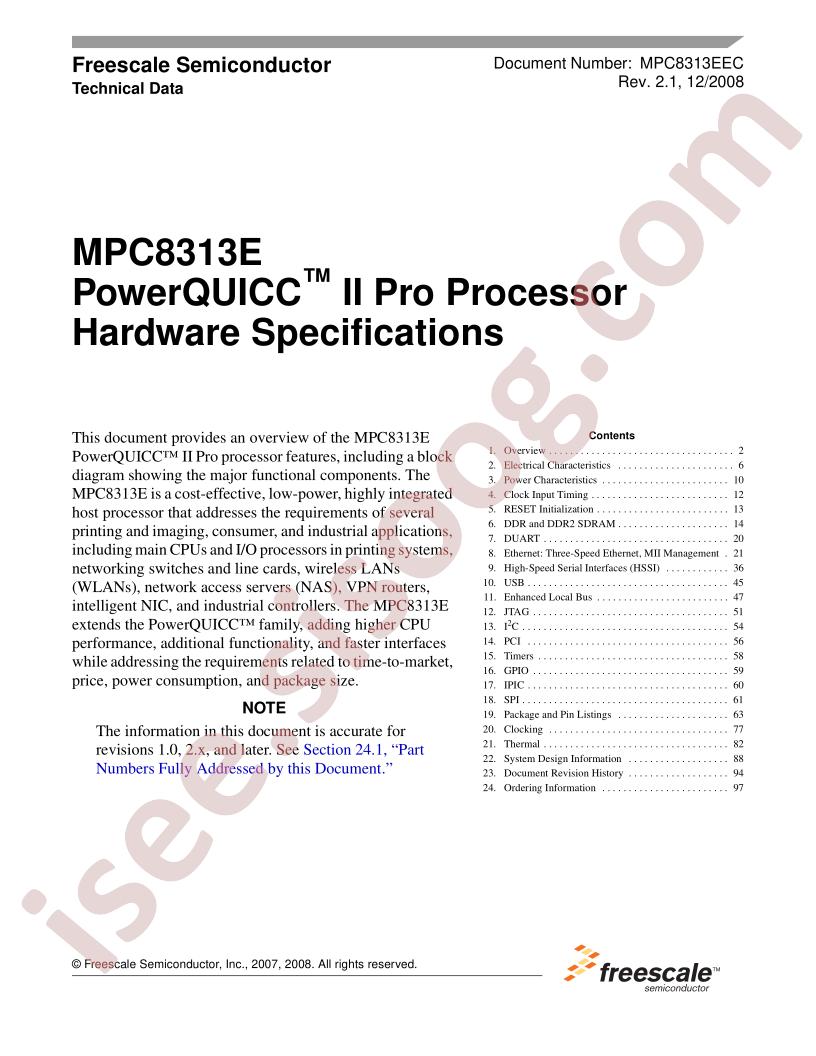MPC8313EEC