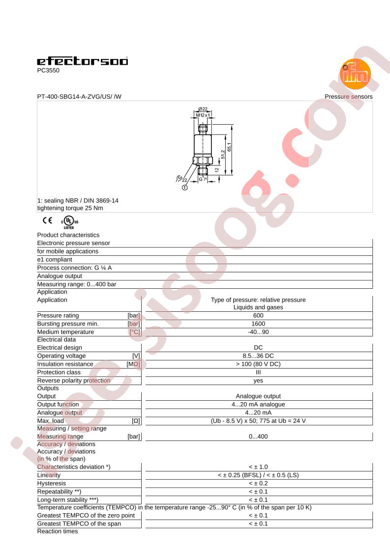 PT-400-SBG14-A-US