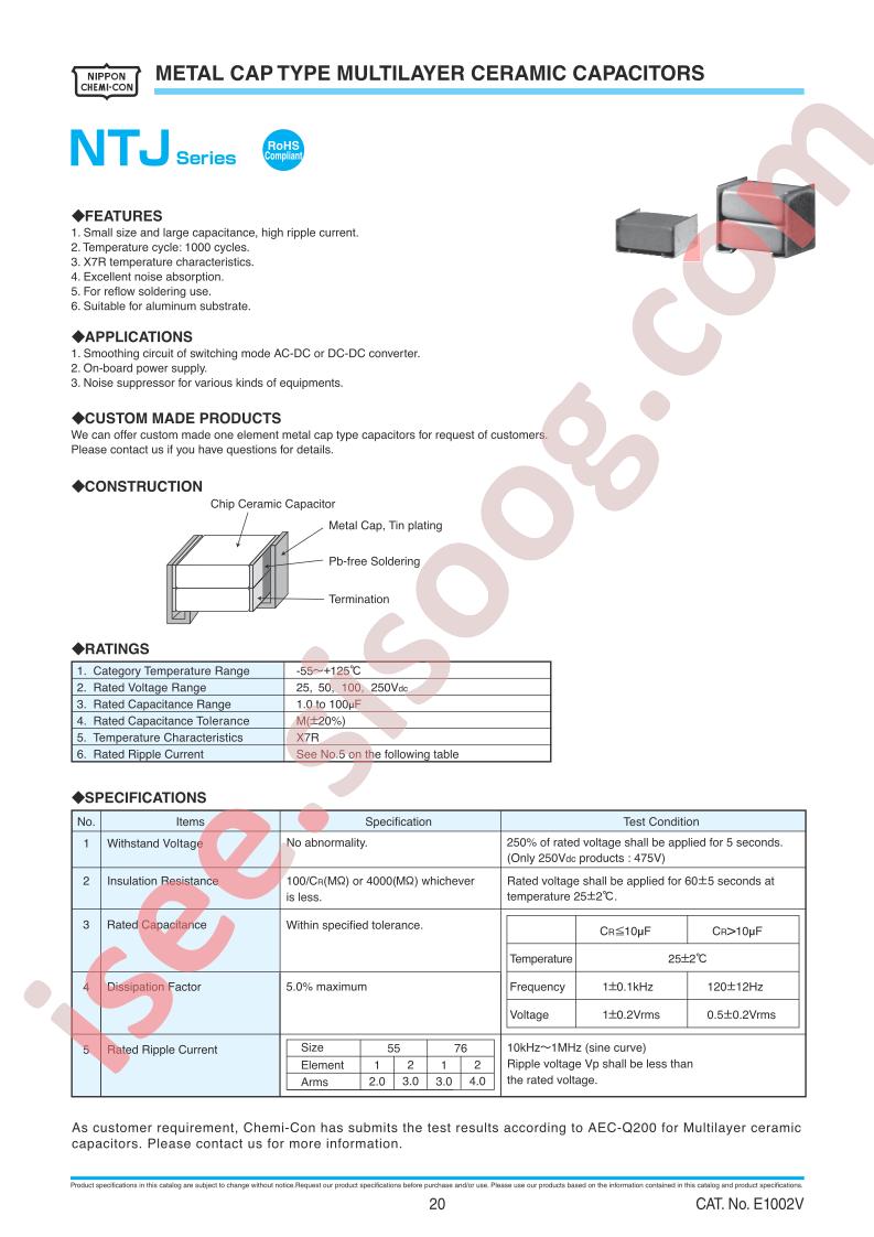KTJ101B685M76