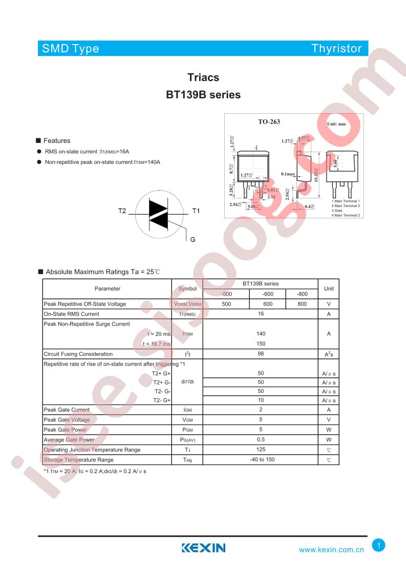 BT139B