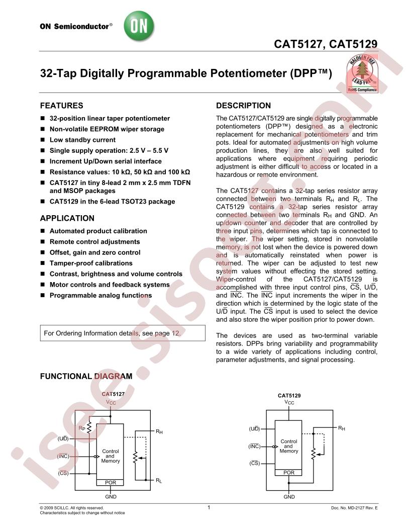 CAT5127ZI-00-GT3