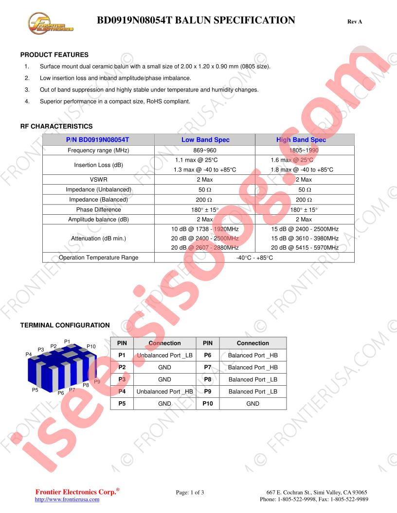 BD0919N08054T