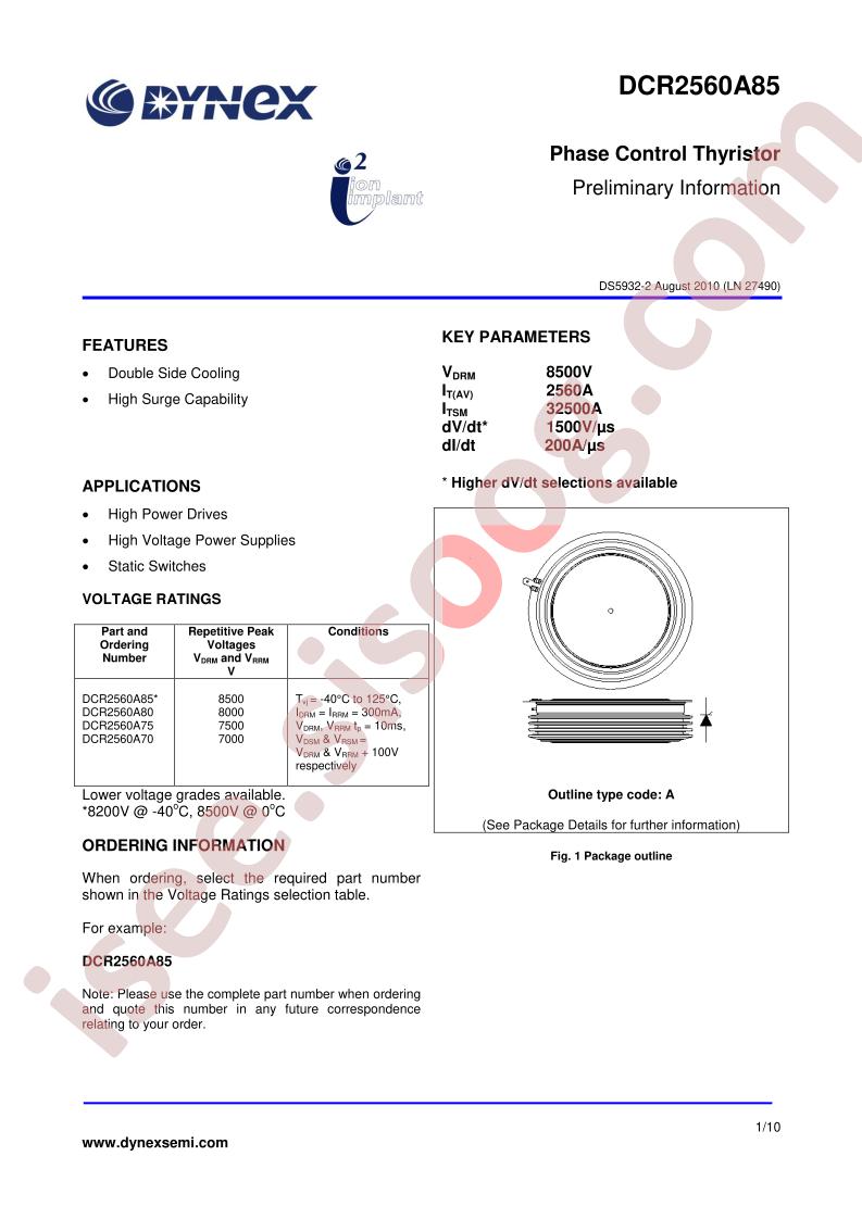 DCR2560A70
