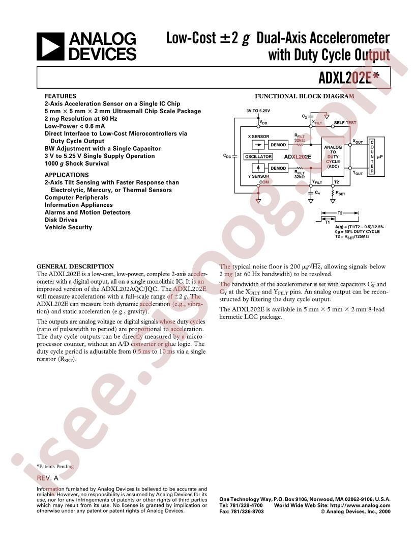 ADXL202E