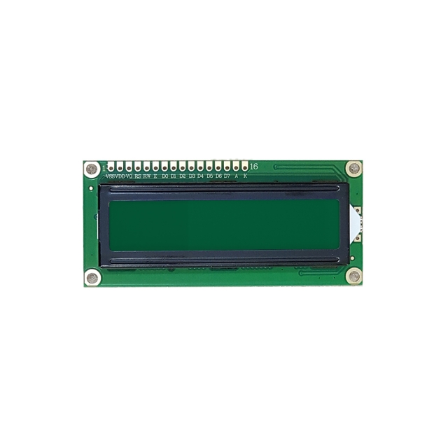 LCD کاراکتری 2×16 با بک لایت سبز
