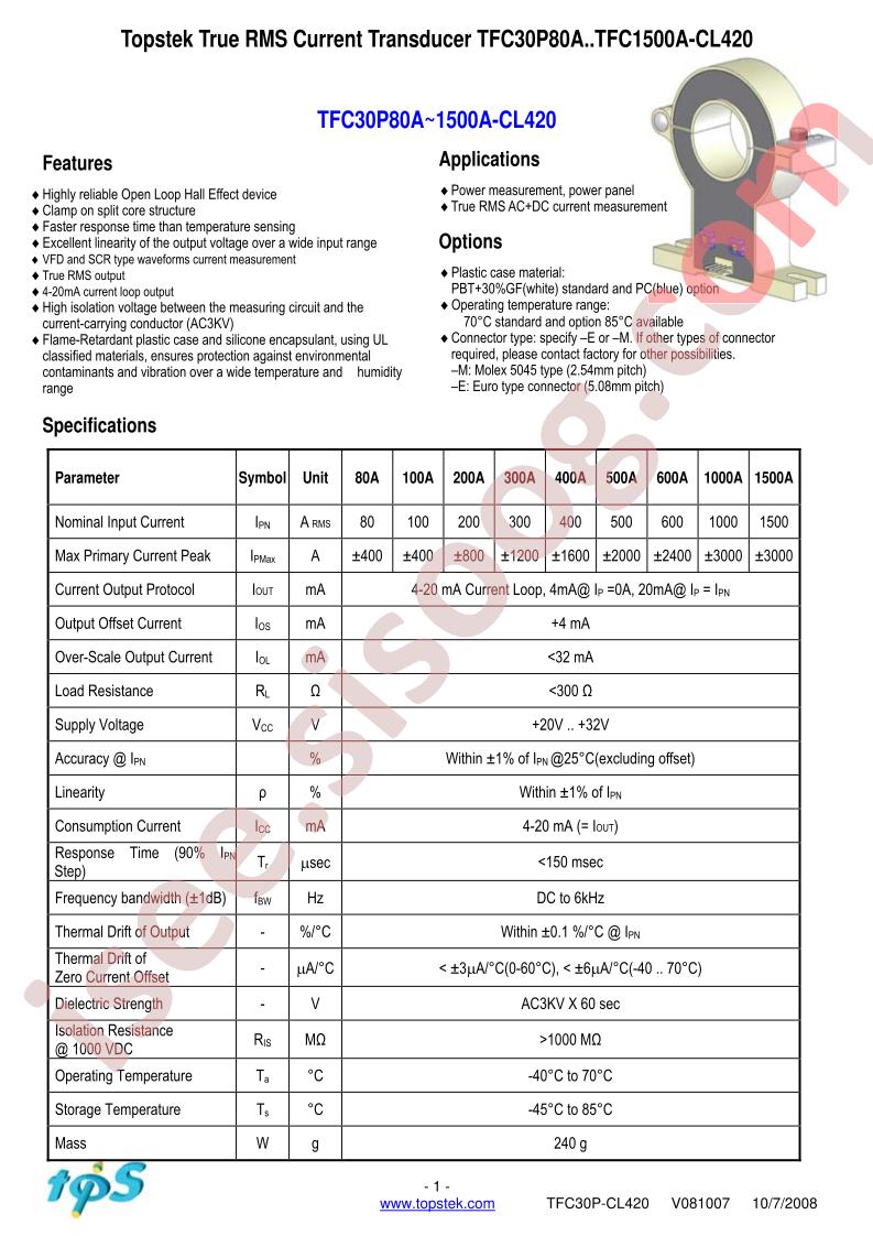 TFC30P-CL420